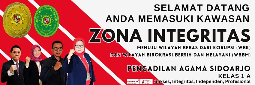 ANDA MEMASUKI KAWASAN ZONA INTEGRITAS